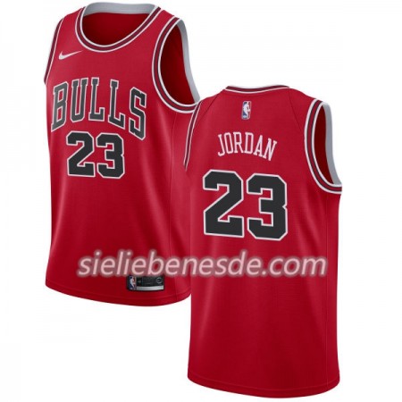 Herren NBA Chicago Bulls Trikot Michael Jordan 23 Nike 2017-18 Rot Swingman